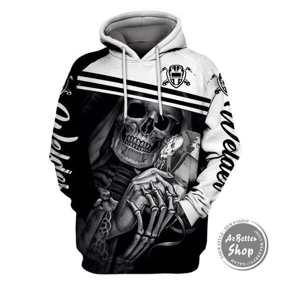 Welder Skull 3D Hoodie For Men For Women All Over Printed Hoodie - 7f4652450d17 Welder Skull 3D Hoodie For Men For Women All Over Printed Hoodie - 7f4652450d17