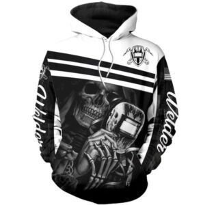 Welder Skull Men and Women 3D Hoodie Shirt Welder Skull 3D Shirt Welder 3D All Over Printed Shirt 2020 - ecb9bbfe1919