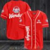 Wendy’S Red Baseball Jersey
