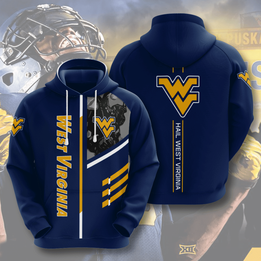 West Virginia Mountaineers 3D Hoodie - 1ecc915f8486 West Virginia Mountaineers 3D Hoodie - 1ecc915f8486
