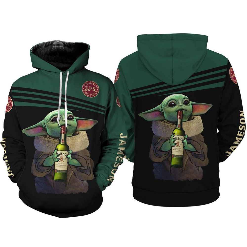 Whisky Lovers Baby Yoda Holding Jame 3D Hoodie For Men For Women All Over Printed Hoodie - cc1ae6983932 Whisky Lovers Baby Yoda Holding Jame 3D Hoodie For Men For Women All Over Printed Hoodie - cc1ae6983932