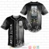 White Claw Flame Skull Baseball Jersey