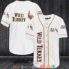 Wild Turkey Baseball Jersey Shirt