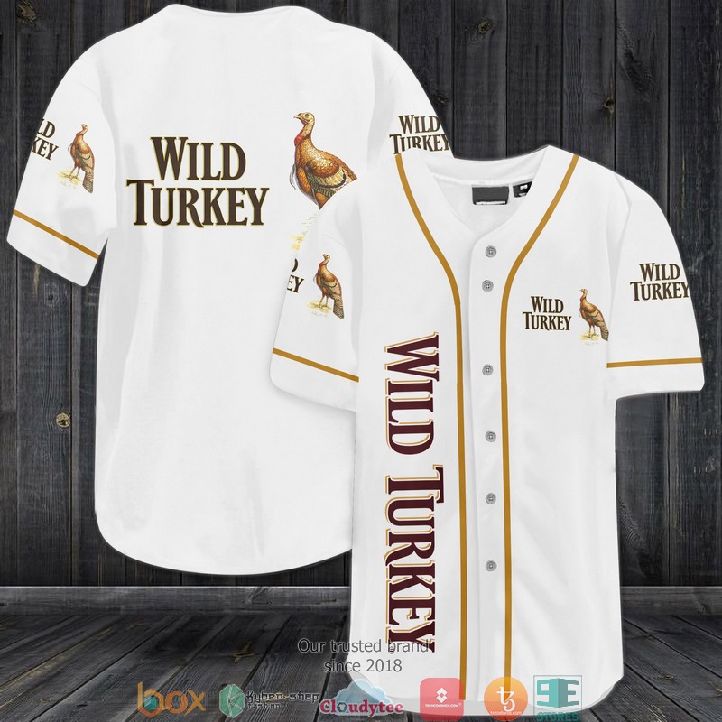 Wild Turkey Baseball Jersey Shirt Wild Turkey Baseball Jersey Shirt