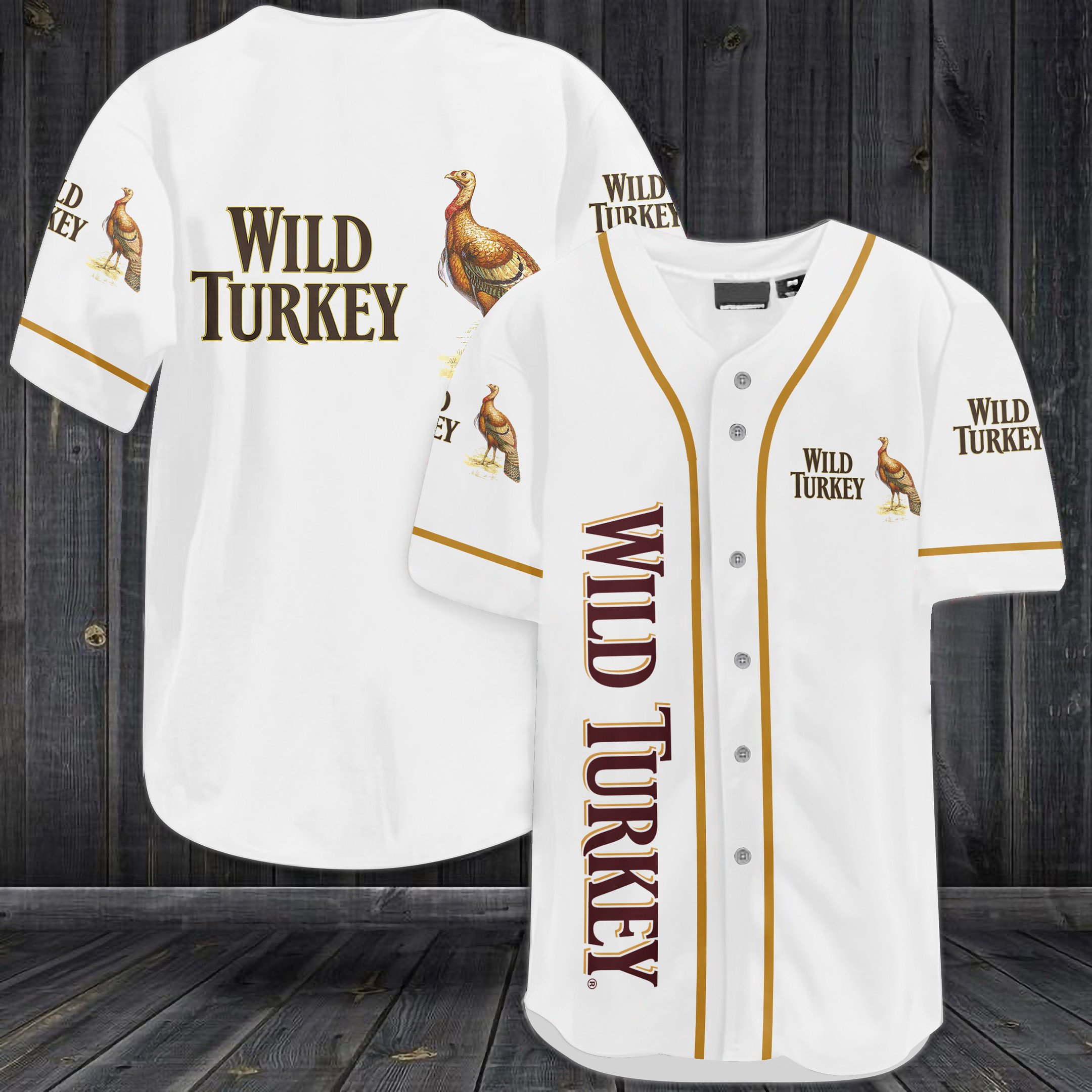 Wild Turkey Baseball Jersey Wild Turkey Baseball Jersey