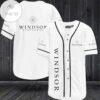 Windsor Vineyards Logo Baseball Jersey Shirt