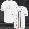 Windsor Vineyards White Baseball Jersey
