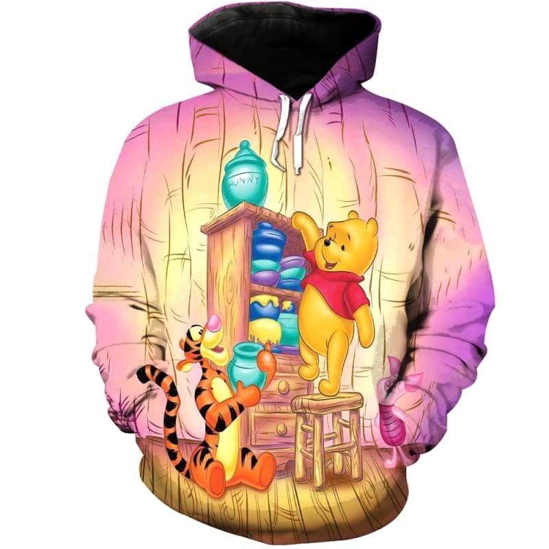Winnie The Pooh Pullover And Zippered Hoodies Custom 3D Winnie The Pooh Graphic Printed 3D Hoodie All Over Print Hoodie For Men For Women - 356595d0a17a Winnie The Pooh Pullover And Zippered Hoodies Custom 3D Winnie The Pooh Graphic Printed 3D Hoodie All Over Print Hoodie For Men For Women - 356595d0a17a