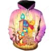Winnie The Pooh Pullover And Zippered Hoodies Custom 3d Winnie The Pooh Graphic Printed 3d Hoodie All Over Print Hoodie For Men For Women - 8dc0fa193598