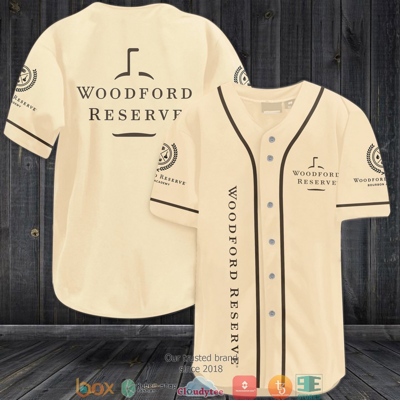 Woodford Reserve Apricot Baseball Jersey Woodford Reserve Apricot Baseball Jersey