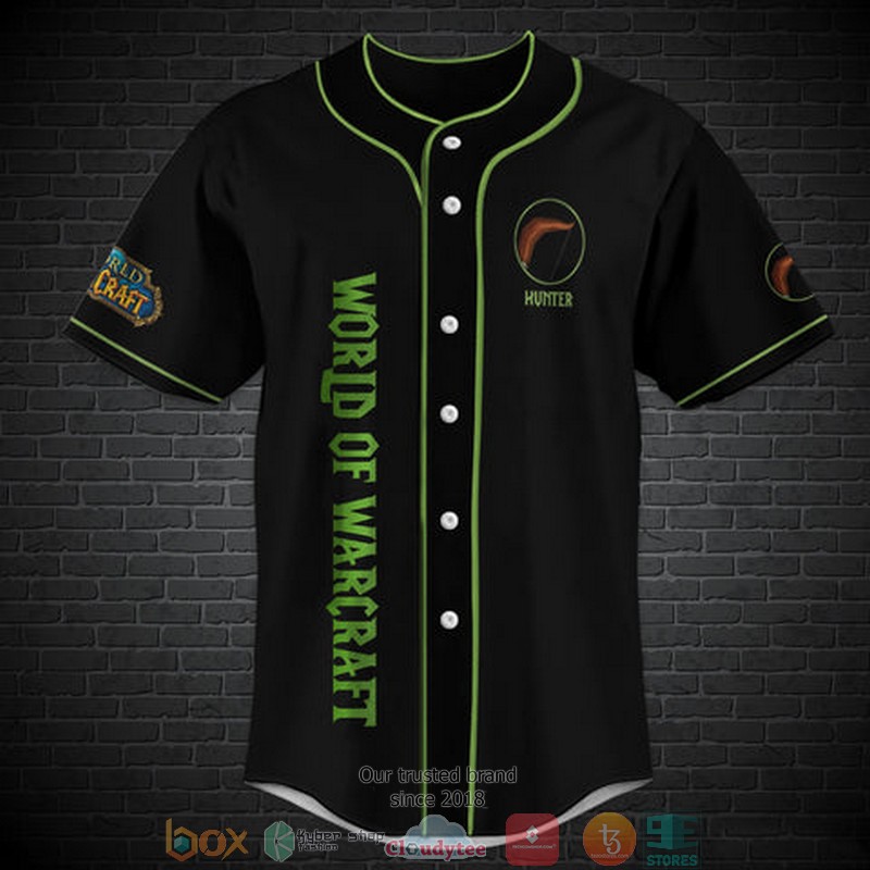 World Of Warcraft Hunter Class Baseball Jersey World Of Warcraft Hunter Class Baseball Jersey