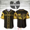 Wu-Tang Clan Yellow Baseball Jersey Shirt