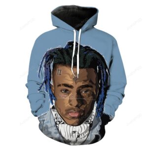 XXXTentacion Clothing ï¿½ Hip Hop XXXTentacion 3D Hoodie For Men Women All Over 3D Printed Hoodie - 964bb66761ad