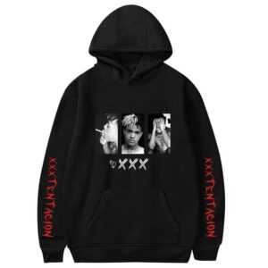 XXXtentacion 3D Hoodie For Men Women All Over 3D Printed Hoodie Top Rapper Sweatshirt - 269105d58e2a