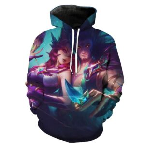 Xiyah and Rakan 3D Hoodie For Men Women All Over 3D Printed Hoodie ï¿½ Cute League of Legends 3D Hoodie For Men Women All Over 3D Printed Hoodies - a2fb27494cd9