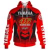 YAMAHA Valentino Rossi 46 3D Hoodie All Over Printed Hoodie - ed10525c9a2d