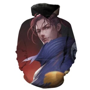Yasuo Face 3D Hoodie For Men Women All Over 3D Printed Hoodie ï¿½ League of Legends Yasuo Clothes - 0f0d2818f564