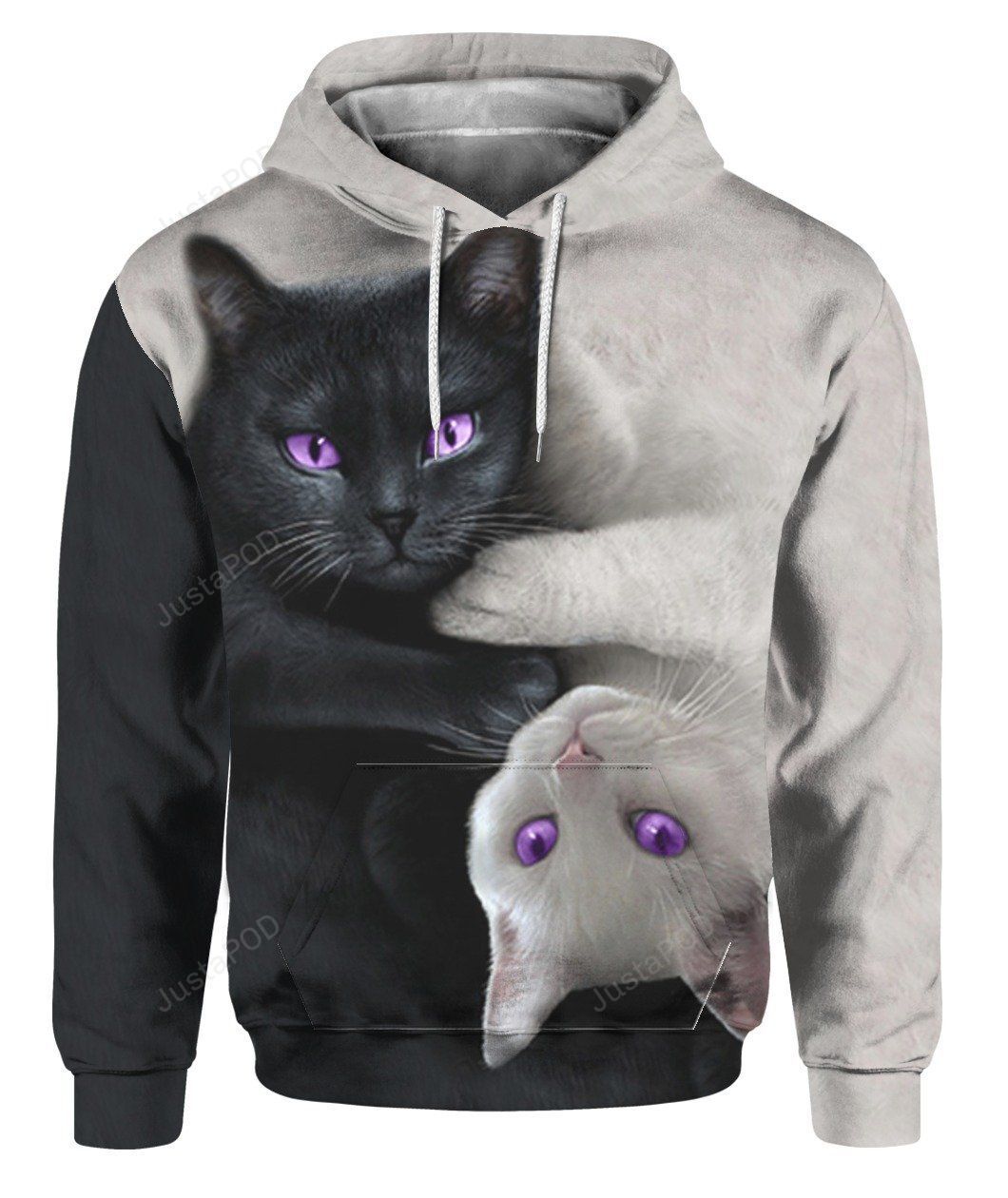 Yin Yang Cat 3D 3D Hoodie For Men Women All Over 3D Printed Hoodies - 2d16d427b2a2 Yin Yang Cat 3D 3D Hoodie For Men Women All Over 3D Printed Hoodies - 2d16d427b2a2