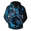 Yin Yang Zealous Dragon Unisex Zipped 3D Hoodie For Men For Women All Over Printed Hoodie - 90217f226022