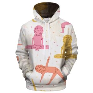 Yoga Fun 3D Sweatshirt 3D Hoodie For Men Women All Over 3D Printed Hoodie Pullover - fb733fef49ca