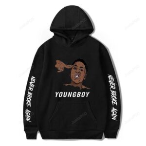 YoungBoy Printed 3D Hoodie For Men Women All Over 3D Printed Hoodie Top Rapper Sweatshirt - 00a8abd2ed4b