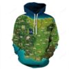 Youth & Adult Fortnite Map 3D Hoodie For Men Women All Over 3D Printed Hoodie Green Fortnite 3D Hoodie For Men Women All Over 3D Printed Hoodies - 71bcaea3985b
