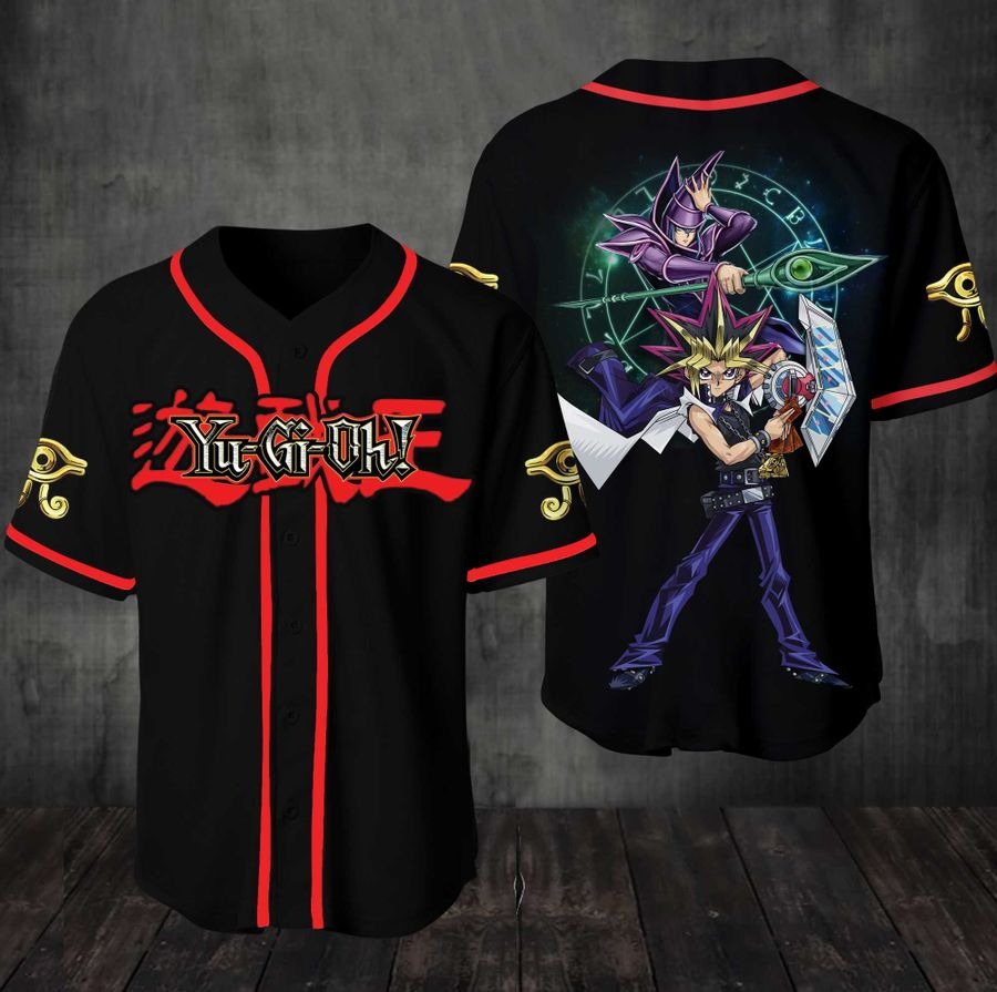 Yugioh Baseball Jersey Shirt Yugioh Baseball Jersey Shirt