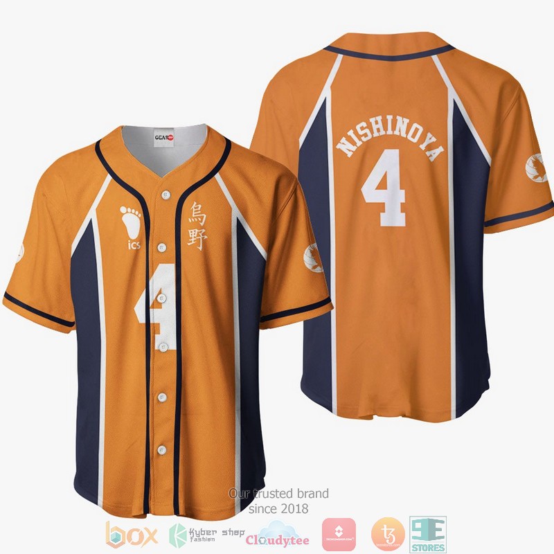 Yuu Nishinoya Haikyuu Baseball Jersey Shirt Yuu Nishinoya Haikyuu Baseball Jersey Shirt