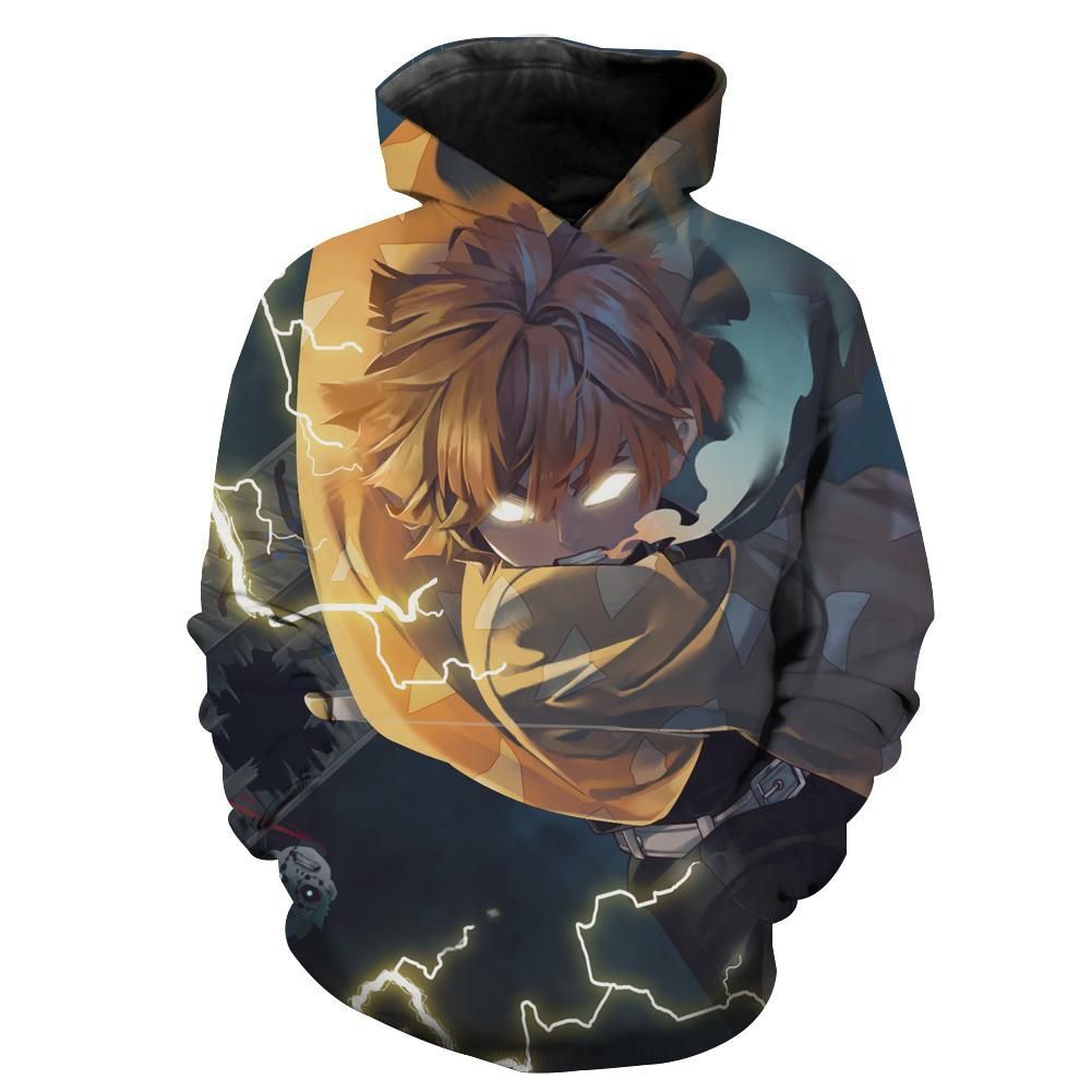 Zenitsu Agatsuma 3D Hoodie For Men Women All Over 3D Printed Hoodie � Demon Slayer Lightening Zenitsu Clothes - 17e2daed8107 Zenitsu Agatsuma 3D Hoodie For Men Women All Over 3D Printed Hoodie � Demon Slayer Lightening Zenitsu Clothes - 17e2daed8107