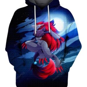 Zoroark 3D Hoodie For Men Women All Over 3D Printed Hoodie Pullover Sweatshirt - 82d158b1b737