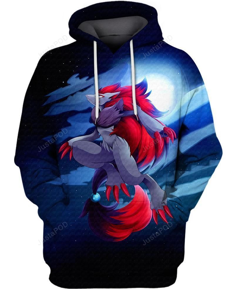 Zoroark 3D Hoodie For Men Women All Over 3D Printed Hoodie Pullover Sweatshirt - 82d158b1b737 Zoroark 3D Hoodie For Men Women All Over 3D Printed Hoodie Pullover Sweatshirt - 82d158b1b737